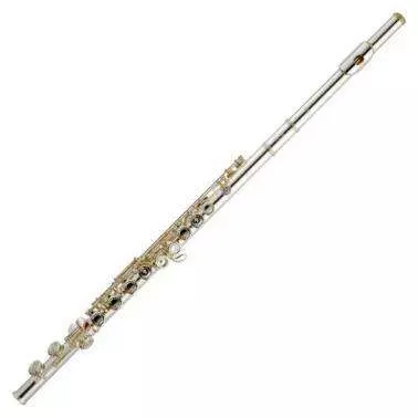 807 Solid Silver Lip Plate Flute